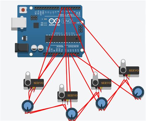 123d circuits|Beginner 123D Circuit Arduino Control Servos.